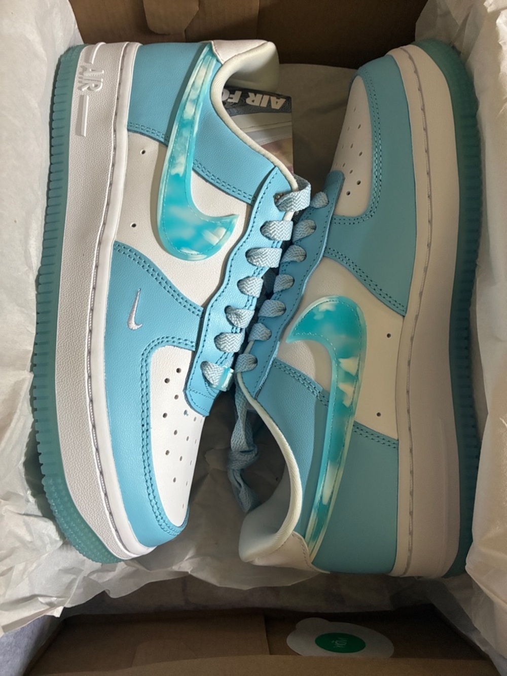 Women's Blue (Wmns) Air Force 1 '07 Lx 'Nail Art
- White/Celestine Blue - Picture 1 of 17